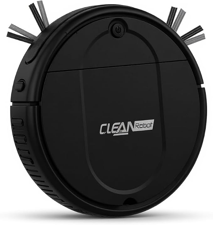 Robot Vacuum and Mop Combo, Robot Vacuum Cleaner,3-in-1 Robot Vacuum, Low Noise, Slim Design, Anti-Tangle, Advanced Obstacle Avoidance, Perfect for pet Hair, Carpets and Hard Floors