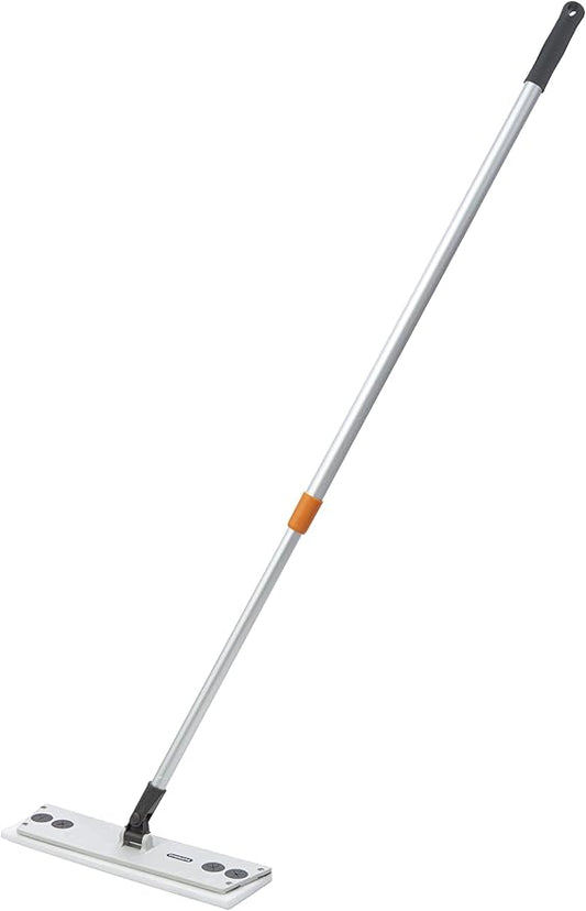 Superio Miracle Mop with 3 Magic Eraser Refils - Melamine Sponge Replacements- Telescopic Handle, Velcro Mop Head, Chemical-Free Cleaning for Tile, Vinyl, Marble, Stone