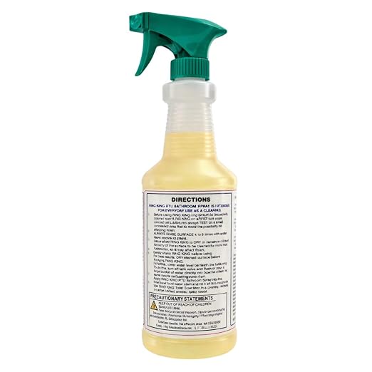 12 pack Ring King Toilet Ring Remover RTU – Bathroom Spray (Daily Maintenance)