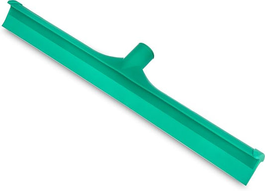 SPARTA 3656709 Plastic Floor Squeegee, Shower Squeegee, Heavy Duty Squeegee With Rubber Blade For Windows, Glass, Shower Doors, Floors, Windshields, 20 Inches, Green, (Pack of 6)