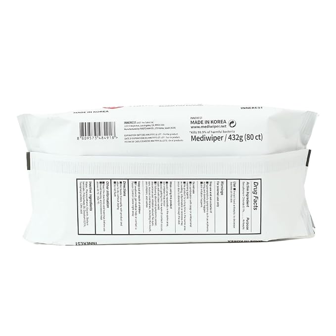 Mediwiper 500 Wipes (20Count*25Pack) Alcohol-Free Sanitizing Wipes Multi-surface Cleaner Large Unscented Wet Wipes Bulk, Hand Wipe Cleaning Cloth for School Business
