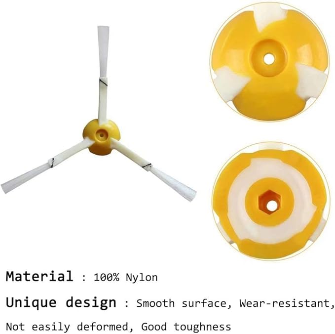 Replacement Parts for iRobot Roomba 800 900 Series 805 860 861 864 866 870 871 880 890 891 960 961 964 980 981 985, 17 PCS Replenishment Kit: 2 Rollers, 4 Filters, 4 Side Brushs, 5 Screws and 2 Tools