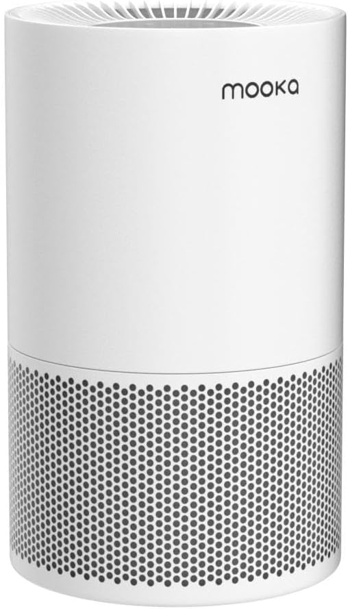 MOOKA Air Purifiers AP-S0610L & C300 Double-Sided Air Purifiers for Home Large Room up to 2800 Ft²