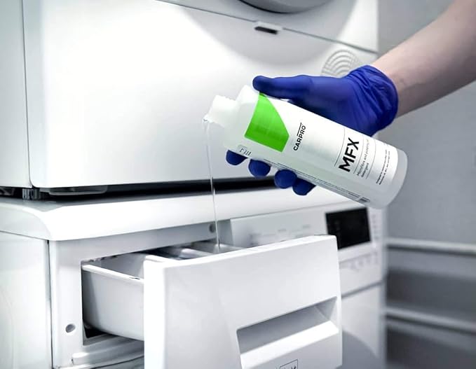 CARPRO MFX - Liter - Microfiber Detergent, Remove Oils, Waxes and Dirt from Your Microfiber Cloths to Restore Drying Towels and Buffing Cloths