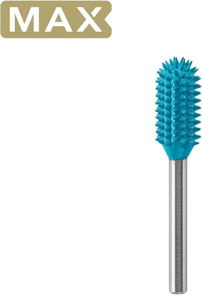 Dremel 9954 Ball Nose Tip 5/16" Power Rotary Carving Bit - Ideal for Removal and Smoothing Applications in Wood, Plastic, Foam, and Rubber