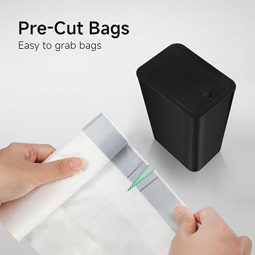 5 Gallon Trash Can with Trash Bags Drawstring