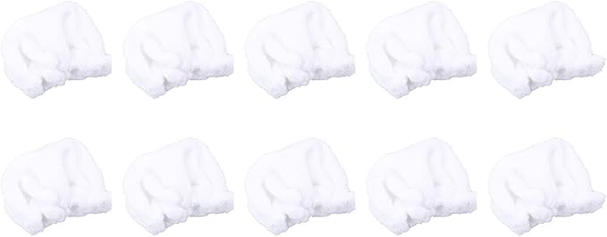 Yosoo Steam Cleaner Accessories, Reusable Steam Mop Pads, Steam Cleaner Cleaning Pads Thickened Reusable Microfiber Cloths for Steam Mop 10pcs Steam Cleaner Accessories, Reusable Steam Mop Pads