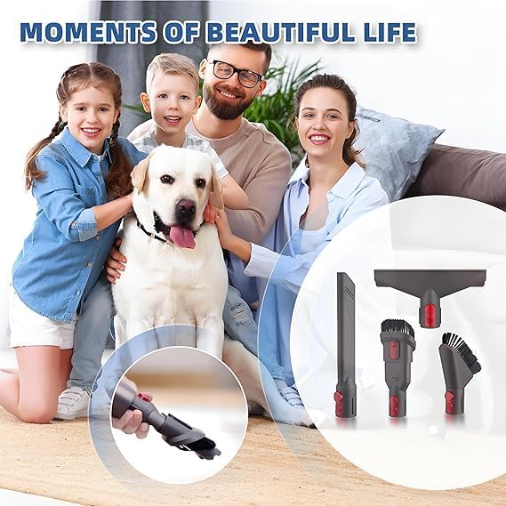 ForDyson Gen5 V15 V12 V8 V11 V10 V7 Attachments Kit - All Attachments, Dryer Nozzle, Extension Hose, Crevice Tool, Mattress Brush, Dust Brush, Stiff Brush, Lint & Wrinkle Tool