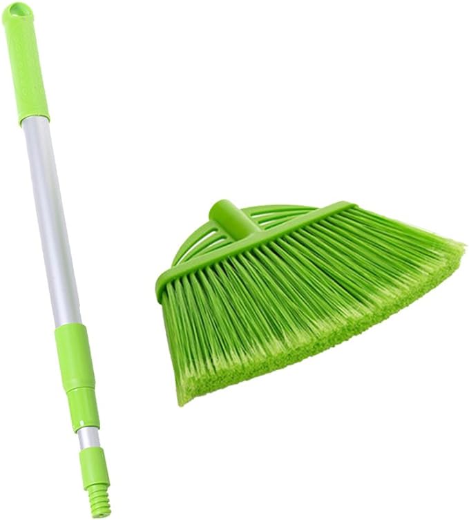 Heavy-Duty Broom- Commercial Broom for Indoor or Outdoor Cleaning