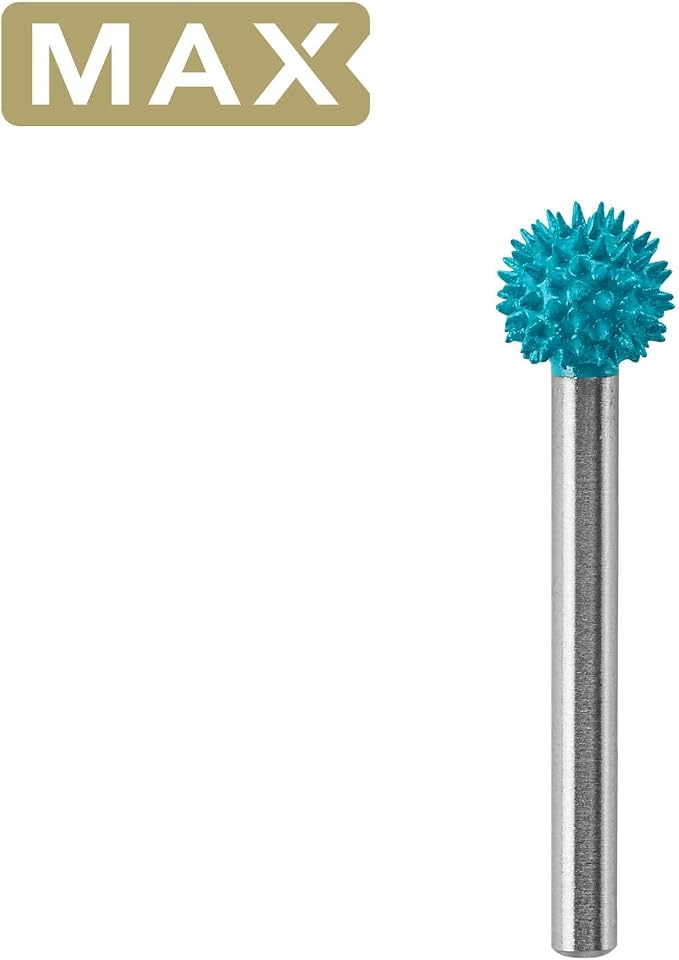 Dremel 9951 Ball Tip 11/32" Power Rotary Carving Bit - Ideal for Removal and Smoothing Applications in Wood, Plastic, Foam, and Rubber