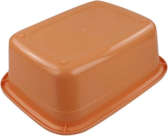 3-Pack 18 Quart Large Plastic Wash Basin Dish Pan