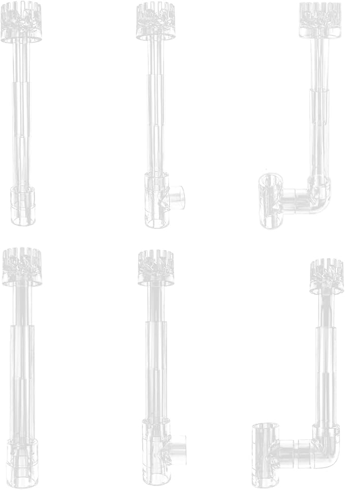 Clear Aquariums Skimmer with Pipe Outflows Water Plant Filter Cleaner