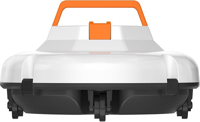 (2026 New) Robot Pool Vacuum for Above Ground Pool, Cordless Robotic Pool Cleaner Dual Motors, 130 Mins Runtime, Auto-Dock, Automatic Pool Vacuum Cleaner for In-Ground Flat Pools Up to 1100 Sq.Ft