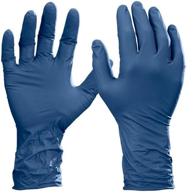 Hardy 7 mil Nitrile Powder Free Gloves 50 Pc (Extra Large) - 2 BOXES