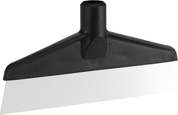 Vikan 29089 Table & Floor Scraper, 9.6 ", Black
