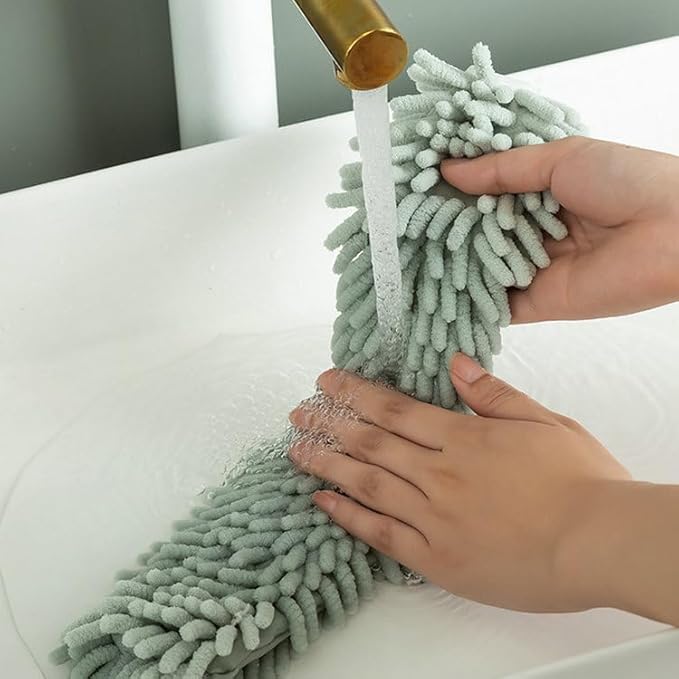 Telescopic Ceiling Fan Duster with Removable Chenille Fabric