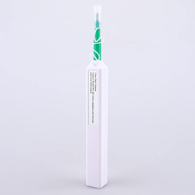 FTTH Fiber Cleaner Pen Tool 2.5mm lc mu 1.25mm SC FC ST LC Connector Optical Fiber Cleaning Box -500+ Clean MPO MTP Cleaning Tools