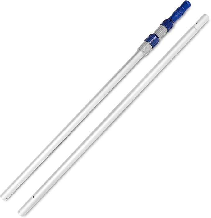 Poolvio 14" Pool Net with Diamond Ultra-Fine Mesh & 12 FT Telescopic Pole