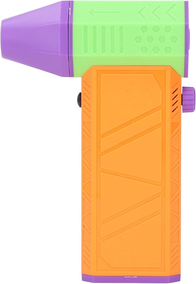 Handheld Air Blower Cordless Electric Duster Rechargeable High Speed Stepless Speed Adjustment Type C Fast Charging for Car Computer Keyboard Cleaning