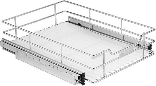 CUISINART 14" Sliding Cabinet Organizer, Chrome Finish