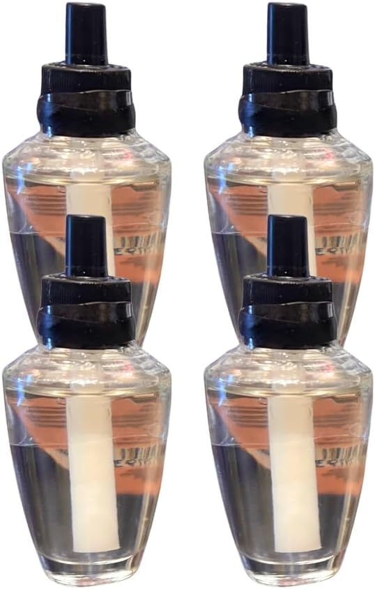 Bath & Body Works Leaves Wallflowers Home Fragrance Refill Bulbs 0.8 fl oz Each – Pack of 4