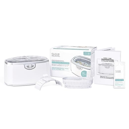 Professional Ultrasonic Cleaner Machine for Jewelry, Watches, Glasses, Dentures & Tools – 45kHz Digital Stainless Steel Ultrasonic Cleaner with Timer, Heater, Lab & Home Use