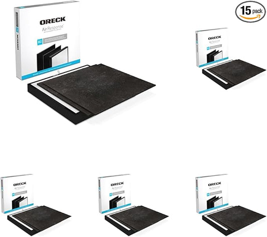 Oreck Replacement Filter Kit For Air Response - Medium, Black (Pack of 5)