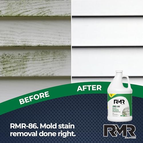 RMR Brands RMR-86 Instant Mold Stain Remover All-Purpose Botanical Based Disinfectant Cleaner DIY Mold Remover Bundle