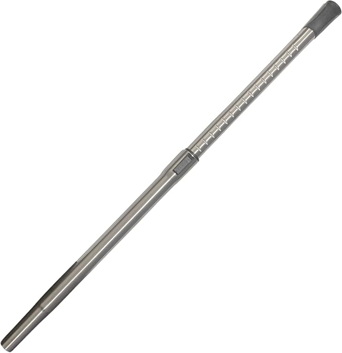 Wessel-Werk Adjustable Vacuum Extension Wand for Canister or Central Vacuum Accessories and Hoses, Fits 1-1/4 inch (32mm) Vacuum Accessories and Hoses (Button Locking)