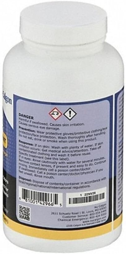 Nu-Calgon 4296-60 Pan-Treat Scum 200 Tablets