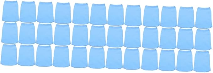 GALPADA 75pcs Pool Skimmer Socks Fine Mesh Bags for Swimming Pool Cleaning Reusable Accessories Protects System from Clogging for Inground Above Ground