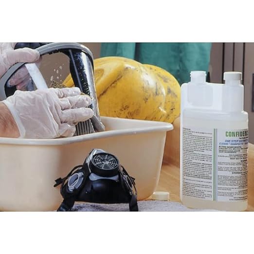 MSA 10009971 Confidence Plus 2 - Liquid Germicidal Cleaner, Makes up to 32 Oz of Sanitizer, Effective Against Viruses & Bacteria, Disinfects PPE & Respiratory Equipment, Quaternary Ammonium Base