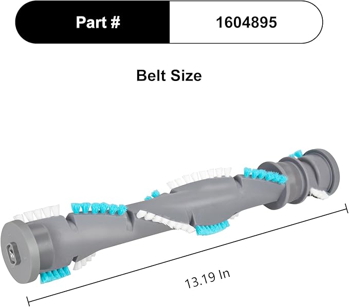 Brush Roll Compatible with Bissell 3313 PowerForce Helix Bagless Upright Vacuum (2 Brush roll)
