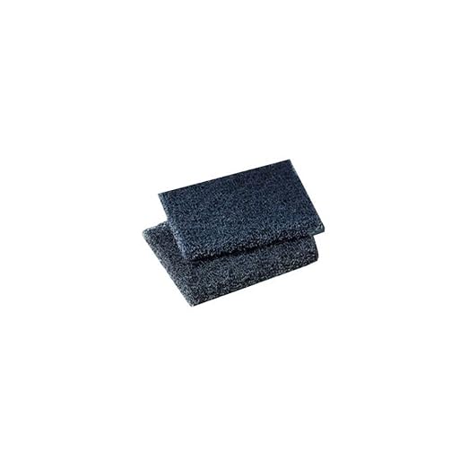 3M Scotch-Brite 46 Griddle Polishing Pad, 5-1/4" Length x 4" Width x 19/32" Thick (1 Box of 20)