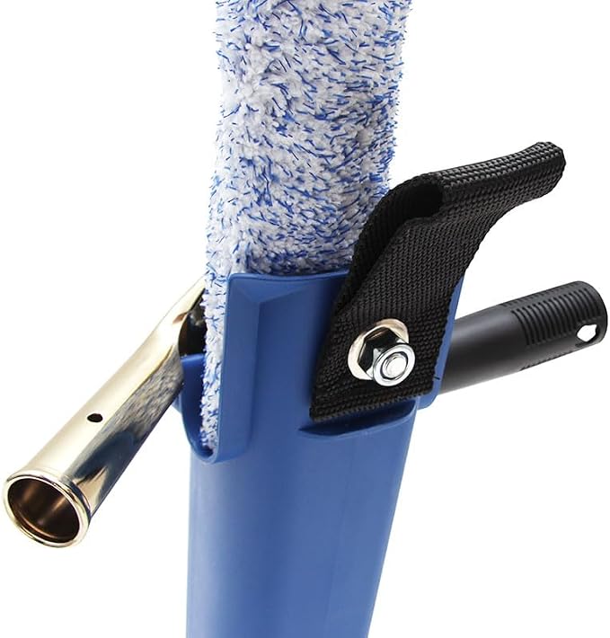 Blue Dragon Window Cleaning Holster Bucket on a Belt Tool Set