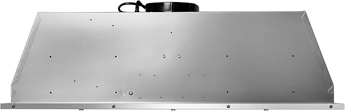 COSMO COS-36IRHP 36 in. Lumin Collection 380 CFM Ducted Insert Range Hood, Button Controls, LED Lights, Stainless Steel