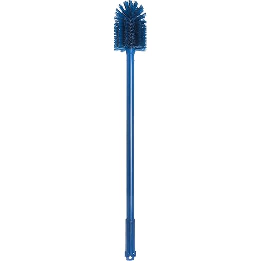 SPARTA Industrial Tank Brush Pipe Brush, Drain Brush with Handle for Commercial Kitchens, Polyester, 30 Inches, Blue