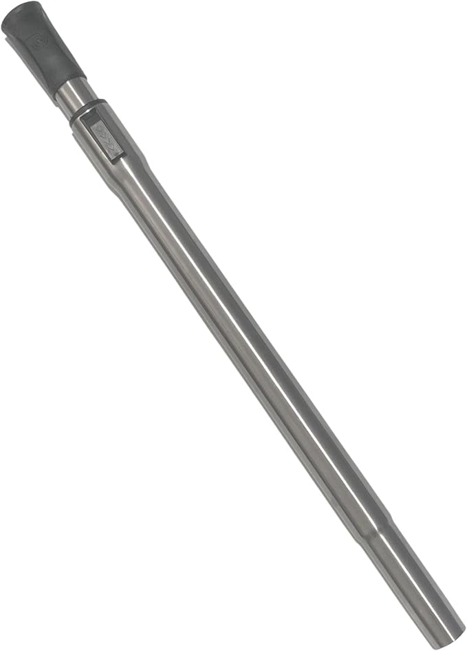 Wessel-Werk Adjustable Vacuum Extension Wand for Canister or Central Vacuum Accessories and Hoses, Fits 1-1/4 inch (32mm) Vacuum Accessories and Hoses (Button Locking)