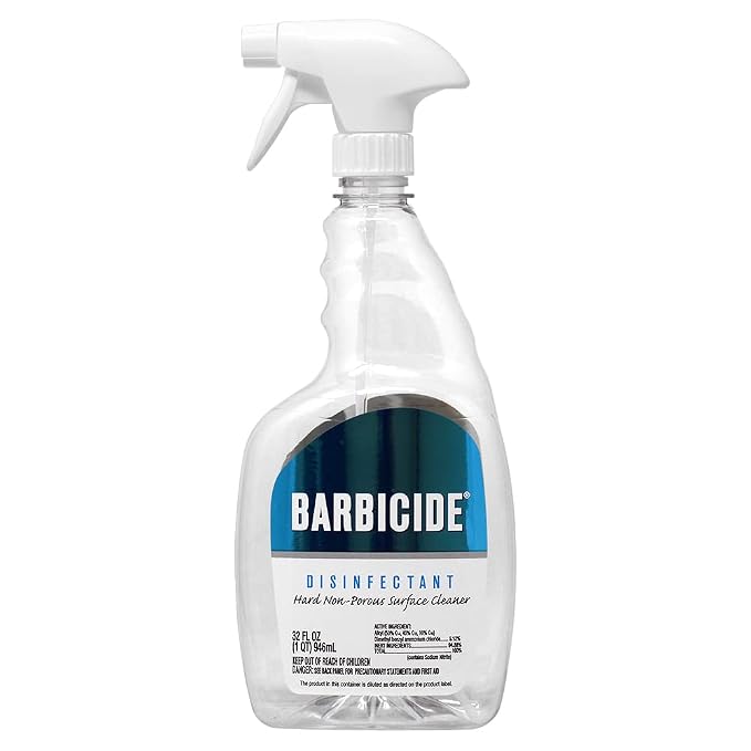 King Research Barbiside Spray Disinfectant With Bullets