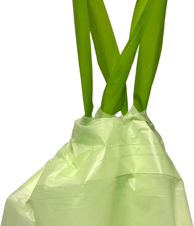 Responsible Products Kitchen Bin Liners, Certified Compostable, Heavy Duty Multipurpose Food Scrap Bags, Made from Compostable Materials (30 Gallon Drawstring, 30 Gallon (90 Count))