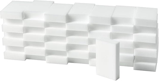 Melamine Sponge,150PCS Magic Sponges Eraser,Melamine Foam Eraser Cleaner for Kitchen,Bathroom,Bathtub, Floor, Baseboard,Wall,Furniture (150PCS, 3.93x2.36x0.79in)