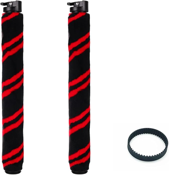Cherimo Replacement Brush Roller for Shark Stratos DuoClean PowerFins Upright Vacuum,Compatible with Models AZ3002,AZ3000,AZ3000W (2 Brush Roll +1 Belt)