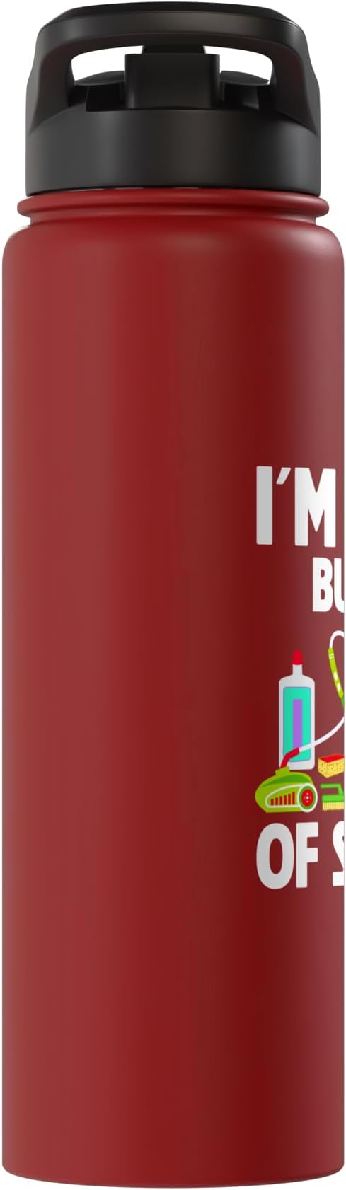 Im in the Business of Sparkle Cleaning Stainless Steel Insulated Water Bottle