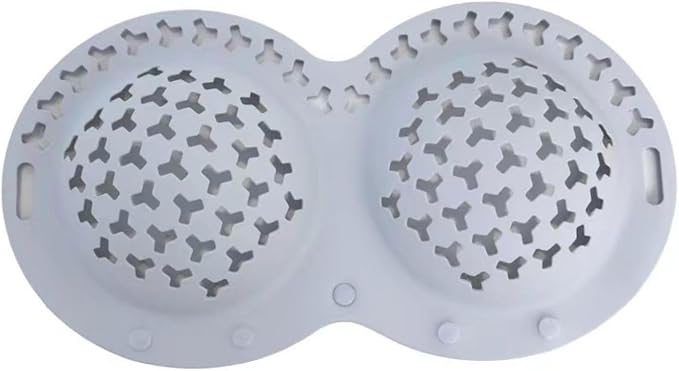 Silicone Bra Washing Bags for Laundry,Delicates Mesh Laundry Bags, Suitable for all Cup Sizes bra,Sports Bras, Swimsuits, Socks & Silk protector,Anti Deformation Lingerie Bag for Machine (grey)