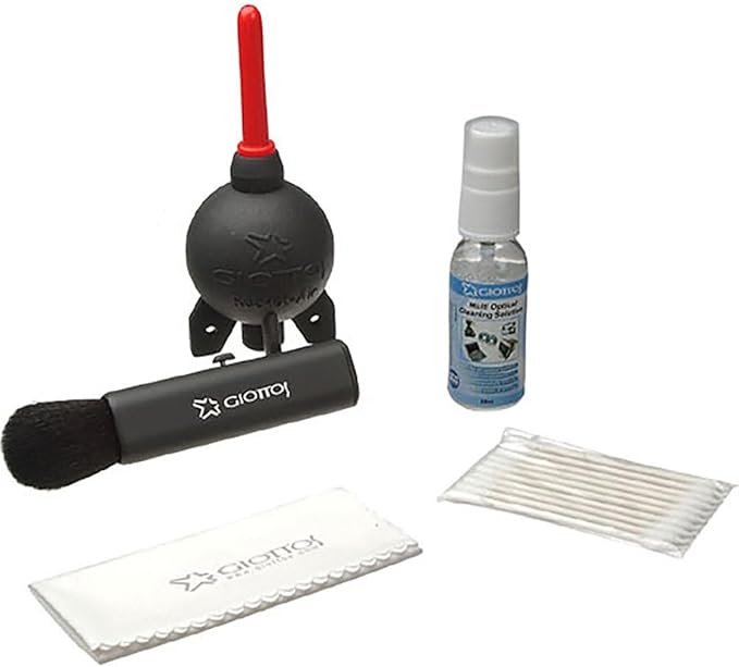 Giottos KIT-1001 Large Cleaning Kit with Small Rocket Blaster (Black)