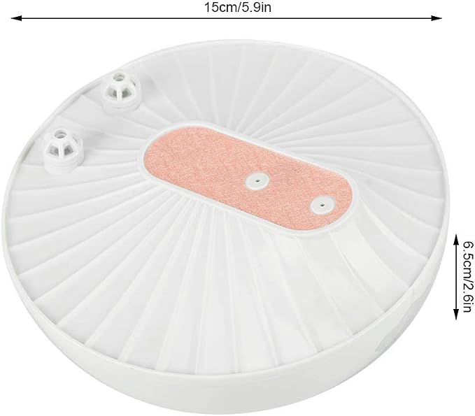 Mini Dishwasher Portable Ultrasonic Dishwasher USB Powered Vegetable Fruit Wave Washing Machine for Kitchen Sink(Pink)