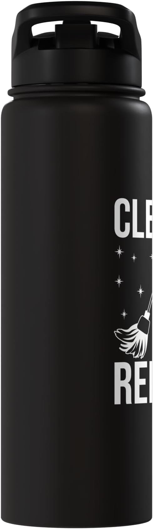 Cleaning is my Religion Cleaning Stainless Steel Insulated Water Bottle
