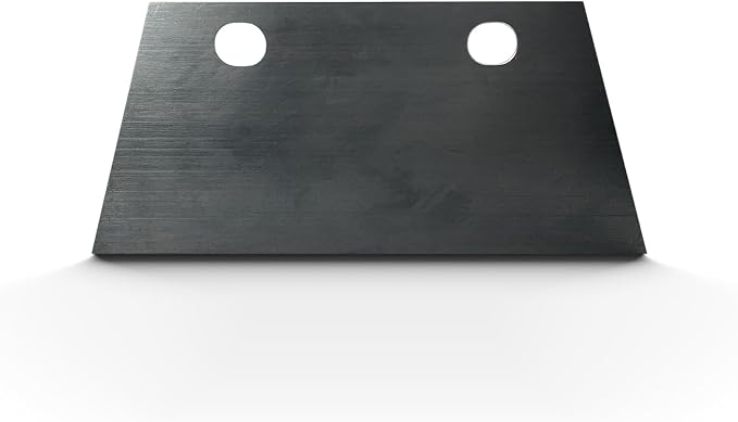 Black Color Heavy Duty Spring Steel Concrete Floor Scraper with 50" Long Length T-handle and Foot kick-Replaceable Steel Blade. (blade)