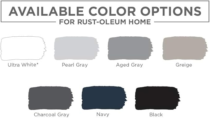 Rust-Oleum 367593 Home Interior Floor Coating Kit, Matte Pearl Gray 2 Count (Pack of 1)