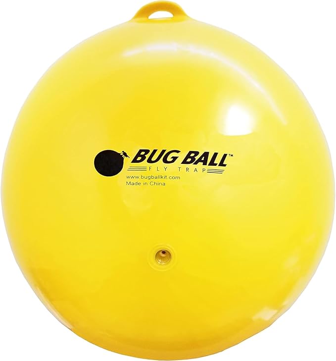 Bug Ball Gnat and Small Fly Ball Starter Kit - Biting Fly and Insect Trap, Pack of 3